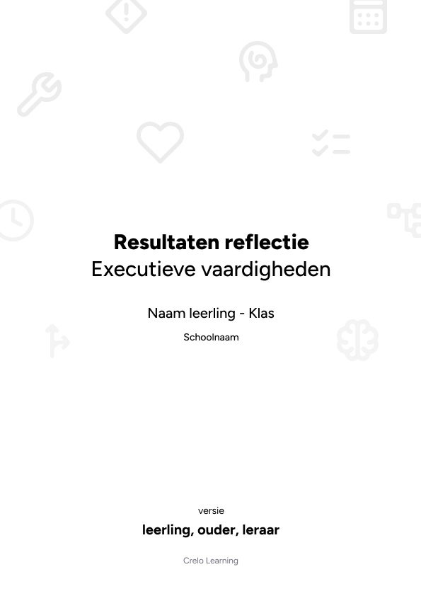 Gegeneerd rapport in PDF vorm via Crelo (1)
