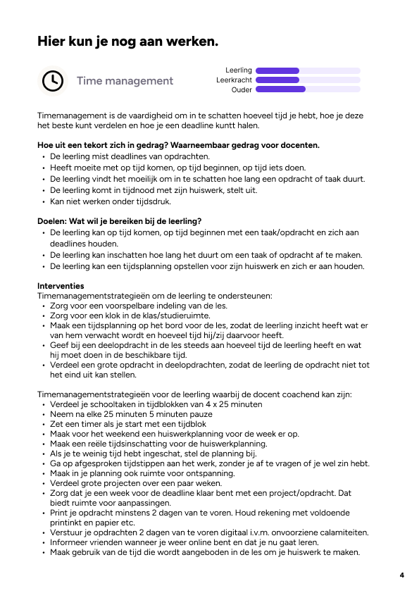 Gegeneerd rapport in PDF vorm via Crelo (3)